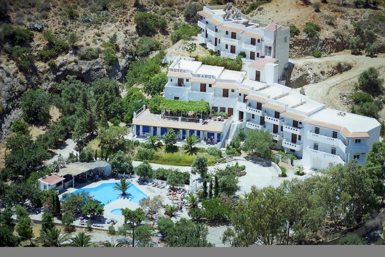 Neos Ikaros Otel Agia Galini Dış mekan fotoğraf
