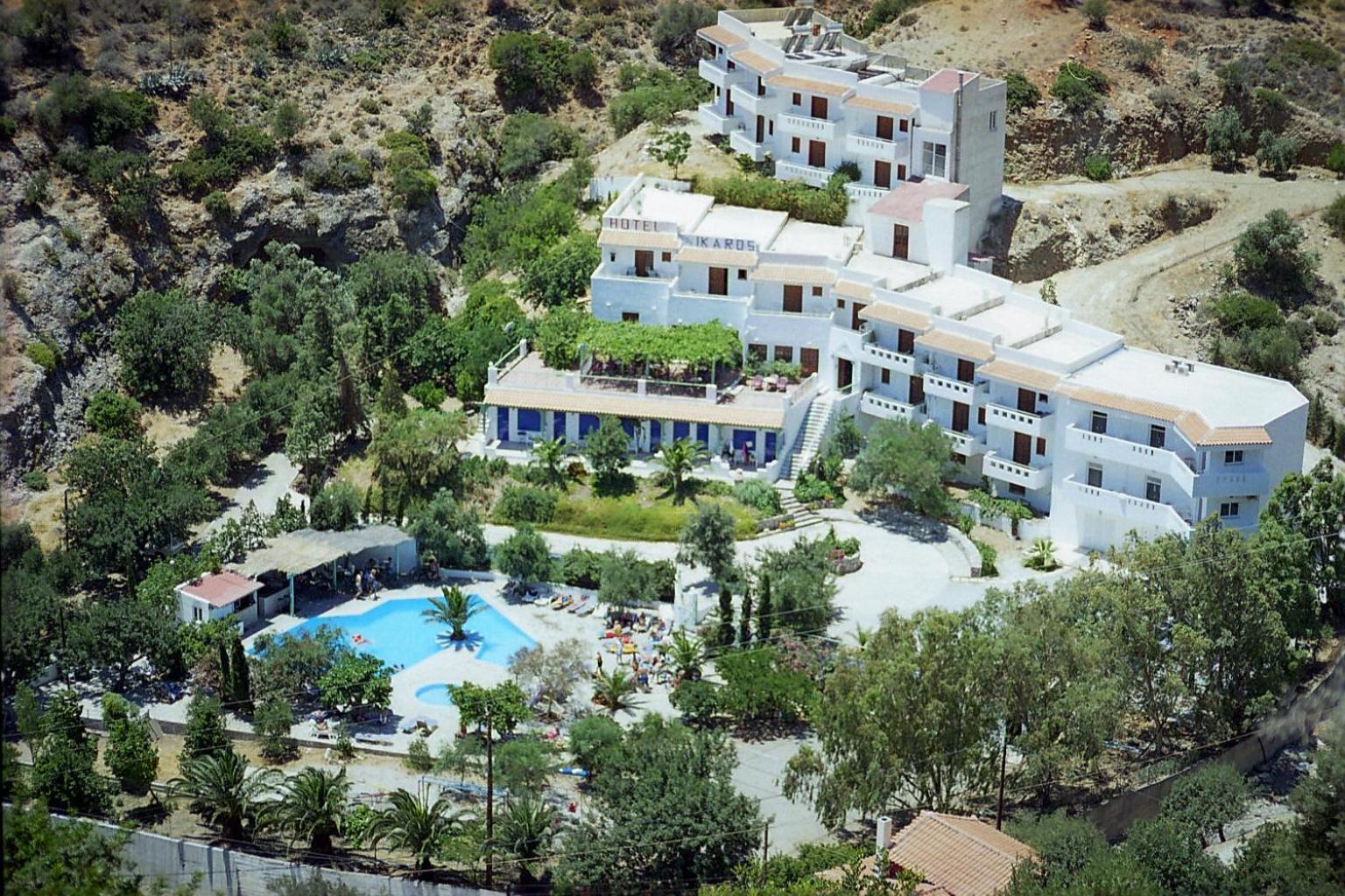 Neos Ikaros Otel Agia Galini Dış mekan fotoğraf